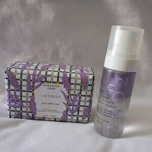 2 pc Beekman Lavender 9 oz Soap-2 oz Lavender Milk Shake Body Moisture Mist
